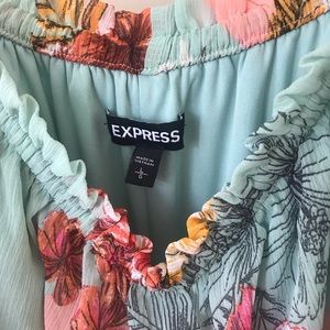 Express Dresses - Express High Low floral dress Express Dresses - Express High Low floral dress